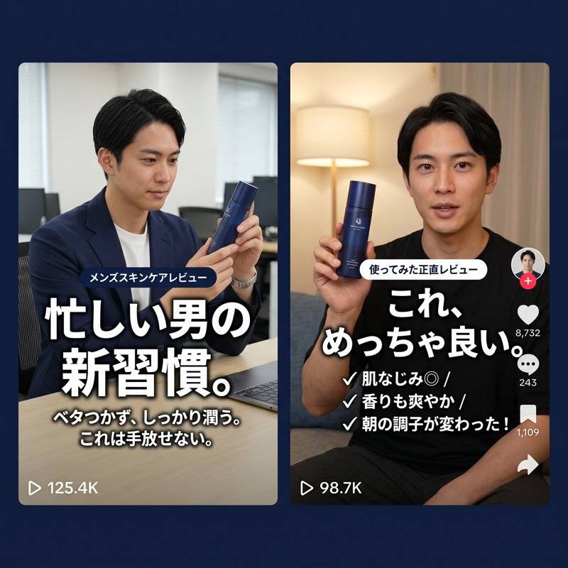 A/Bテスト比較3（メンズ）